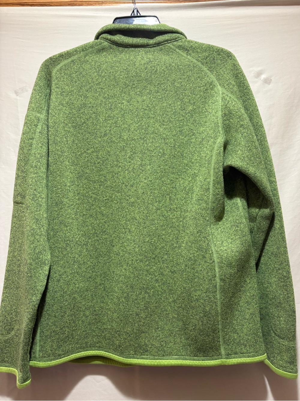 Patagonia Women's Better Sweater Green Fleece Jacket XL - Picture 5 of 10